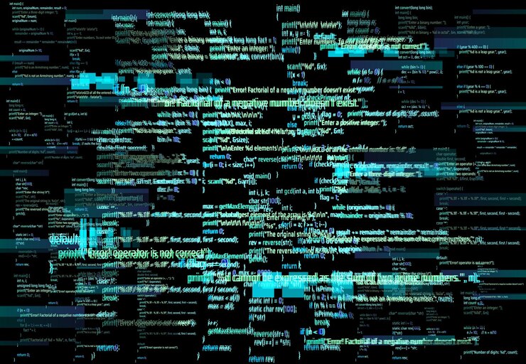 Vector programmeur scherm glitch software fout vector