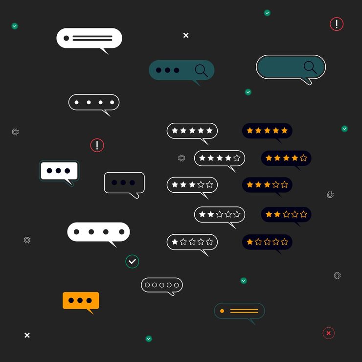 Vector programming coding icon set. software development icon collection. programmer and developer symbol