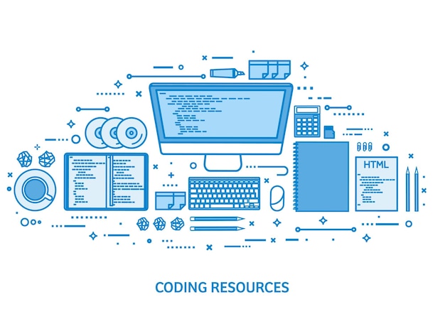 programming coding and seo web development search engine optimization code hardware and software