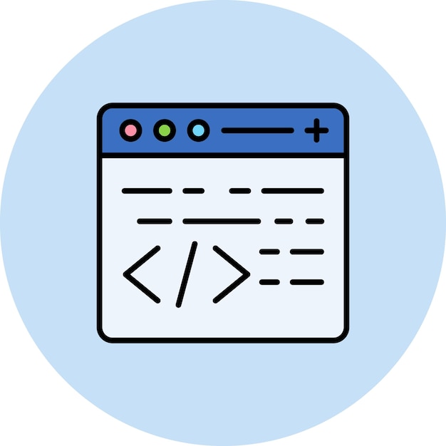 Programming Flat Illustration