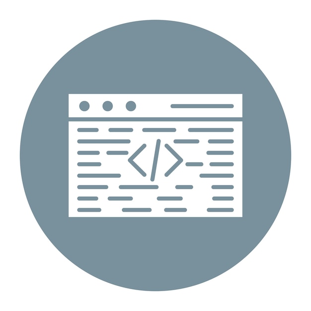 プログラミング言語のベクトルアイコンをNo Codeアイコンセットに使用できます