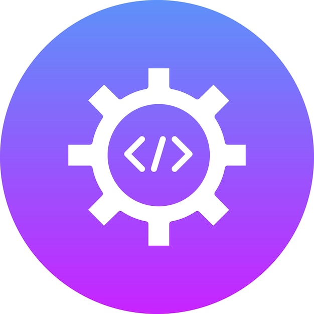 Programming Settings vector icoon illustratie van SEO en SEM icoon set