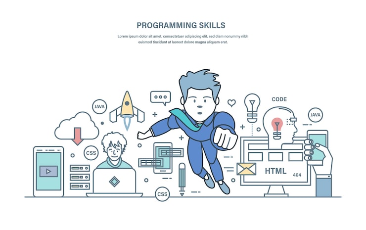 Vector programming skills programming in highlevel languages and coding developing applications