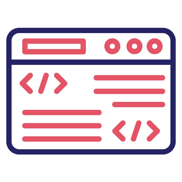 プログラミング ベクトル アイコン アイコンセット