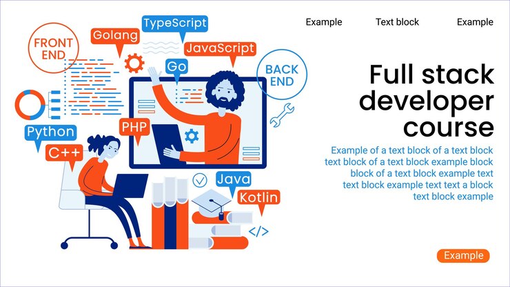 Vector programming web banner