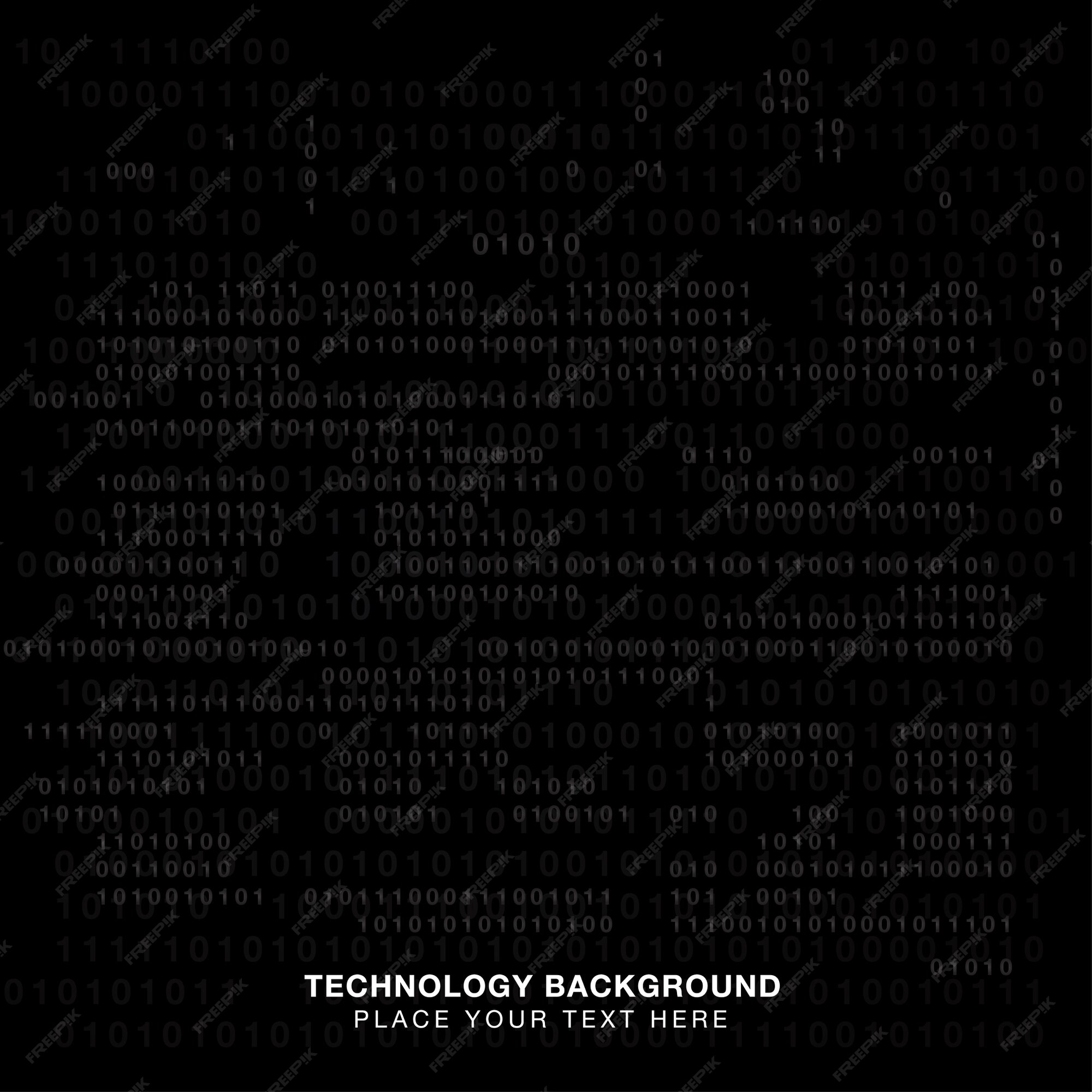Premium Vector | The programming white code on black background.