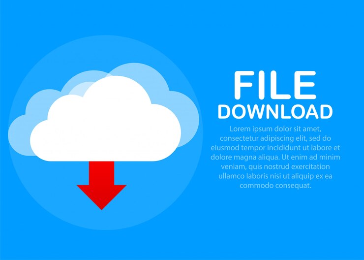 Vector progress bar of file copying.