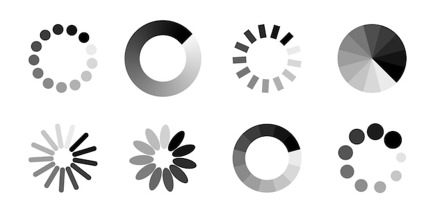 progress bar loading icon load download process