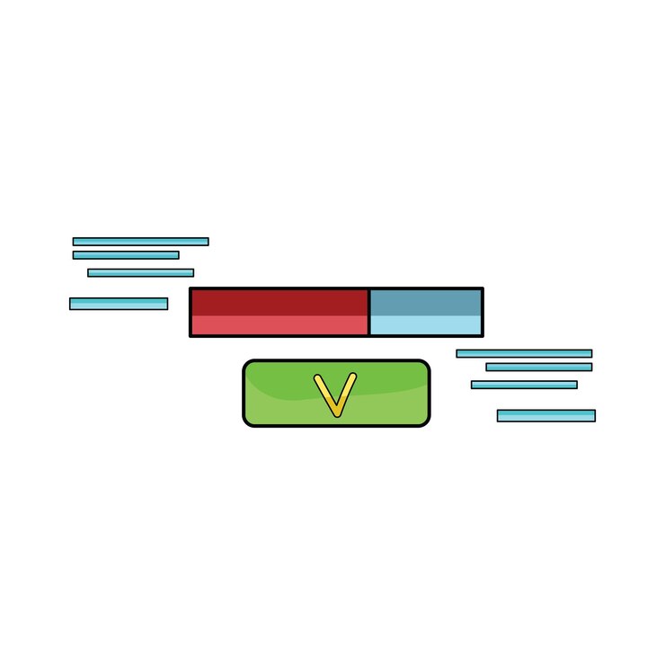Vector progress bar