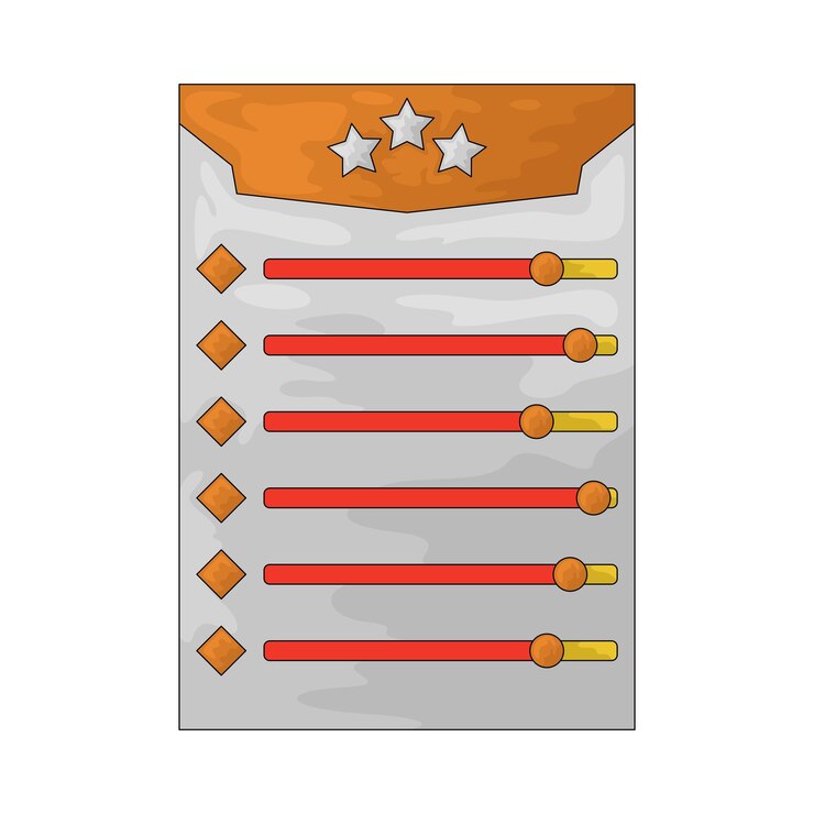 Vector progress bars