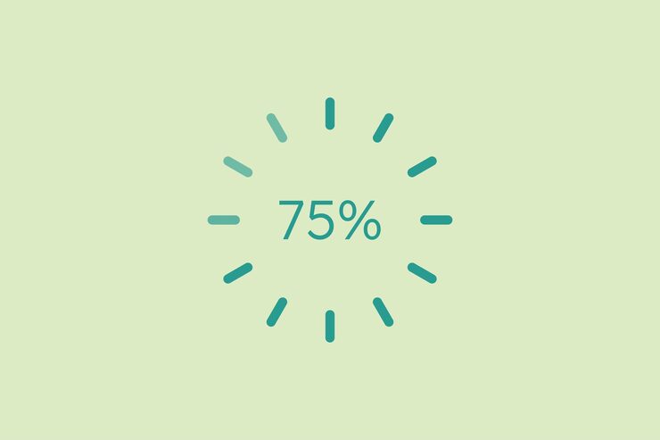 Vector progress icon icon related to ui elements suitable for web site app user interfaceselement printable etc line icon style simple vector design editable