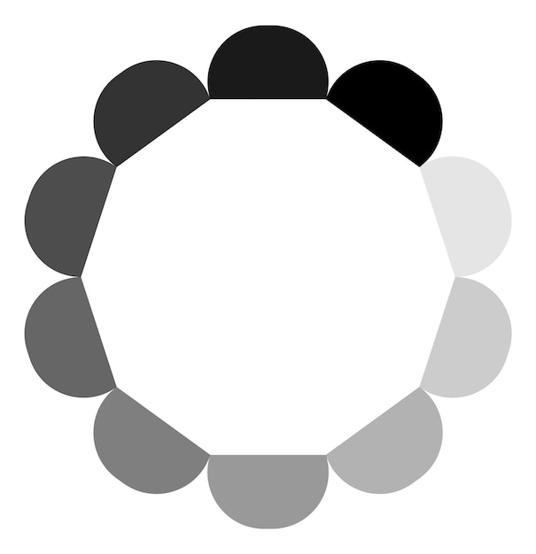 Progress loader icon Wait cursor Buffering circle