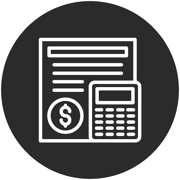 Икона векторной оценки проекта иллюстрация иконки управления проектом