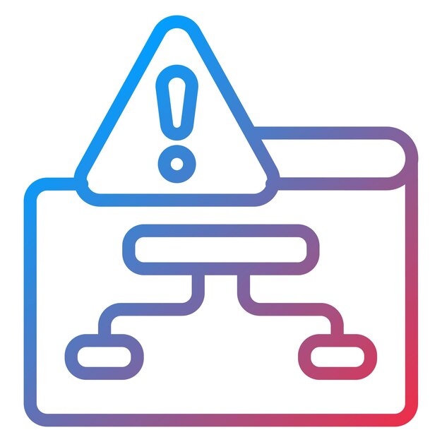 Project Failure icon vector image Can be used for Business Risks