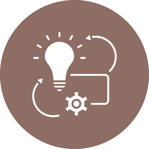 Project Implementatie icoon vector afbeelding Kan worden gebruikt voor Project Management