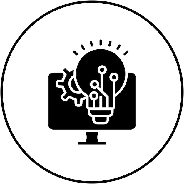 Икона векторного изображения плана проекта может использоваться для компьютерного программирования