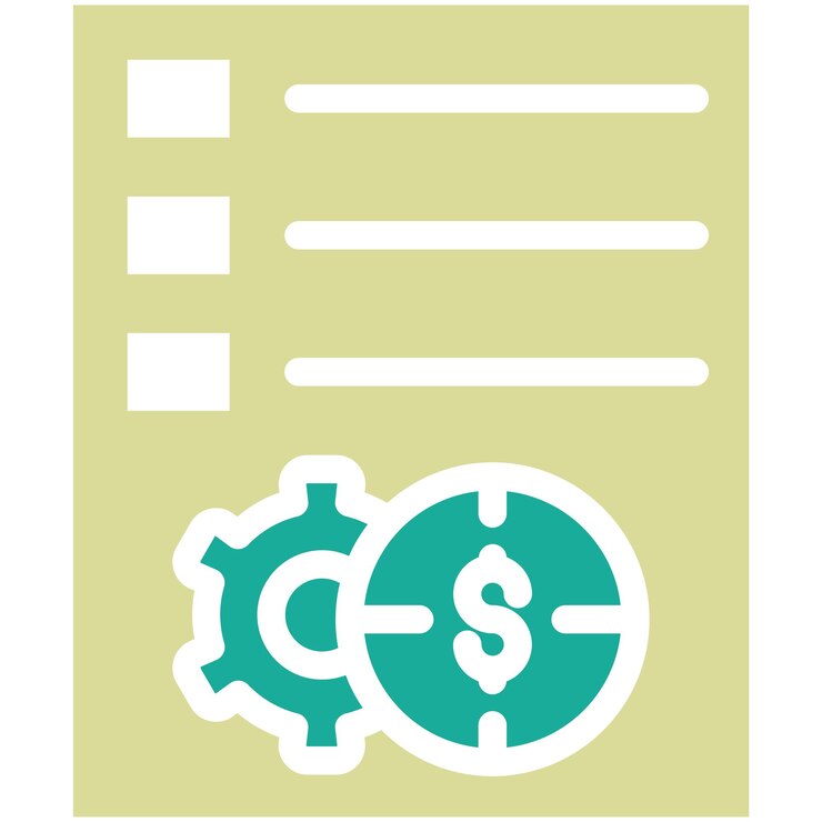 Vector project requirements vector icon illustration of project management iconset