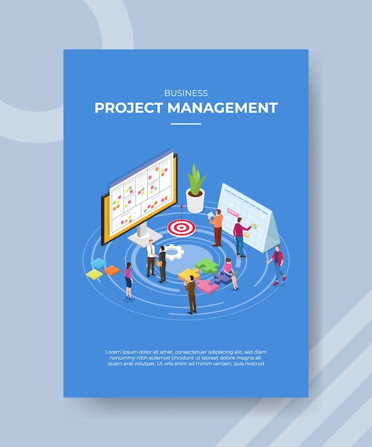 Projectmanagement mensen staan handdruk deal