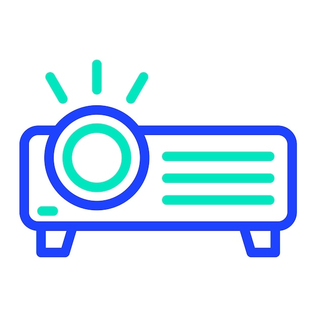 Projector Vector Icon Design Illustratie