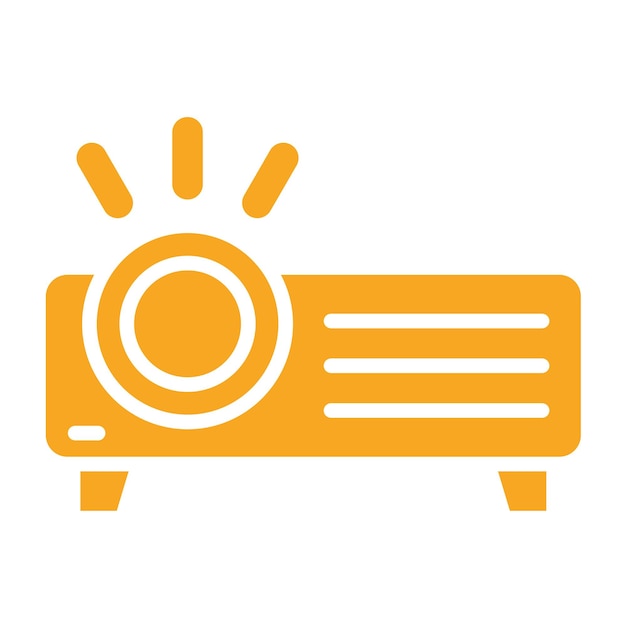 Projector Vector Icon Design Illustratie