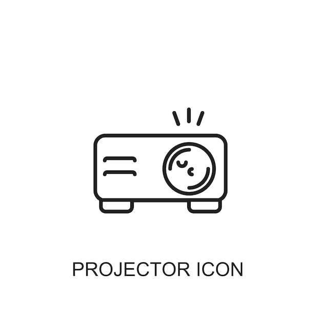 Projector vector icon icon