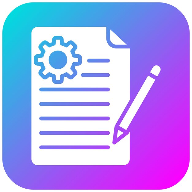 Projectplan vector icoontje Kan worden gebruikt voor Computer Programming icoonset