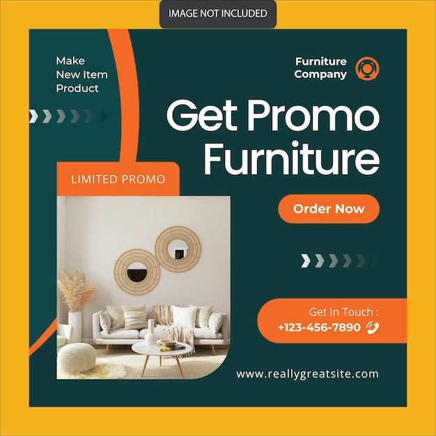 Promo Furniture Post Flyer