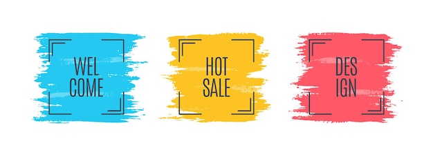 Promotion original banner, sales background, price tag. vector illustration