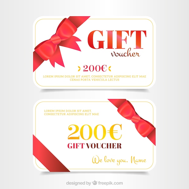 Carta regalo promozionale