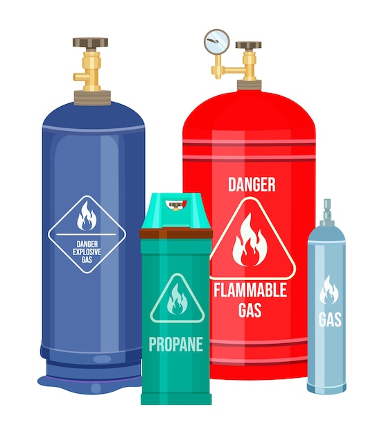 Propaan fles pictogram container