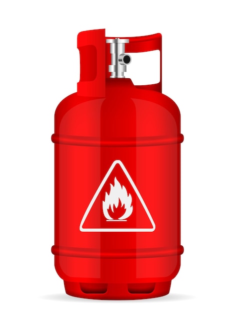 Propane gas cylinder