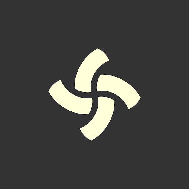 プロペラの抽象的なロゴのテンプレート イラスト デザイン ベクトル EPS 10