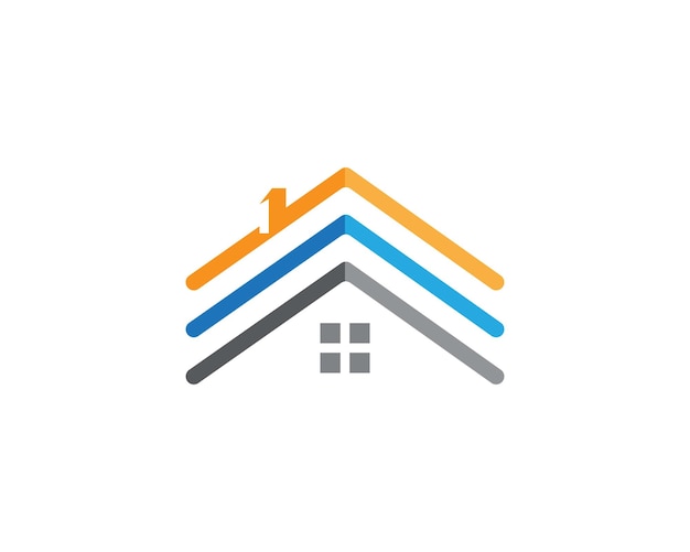 property and construction logo design for business corporate sign