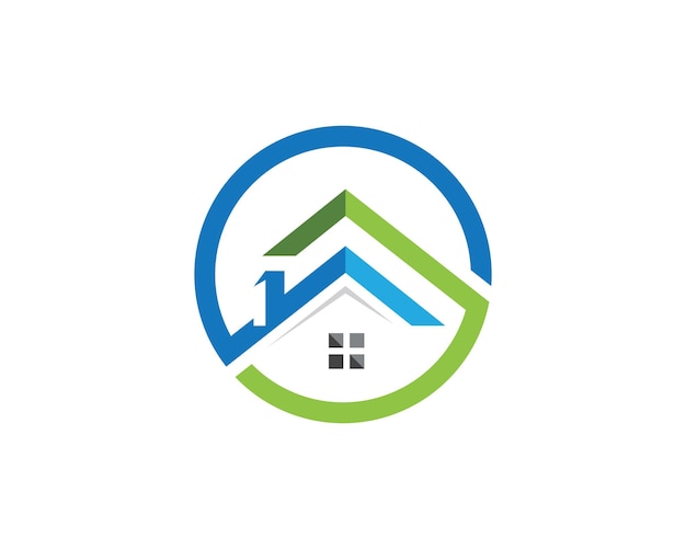 Логотип недвижимости и строительства