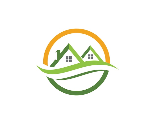 Vector property and construction logo