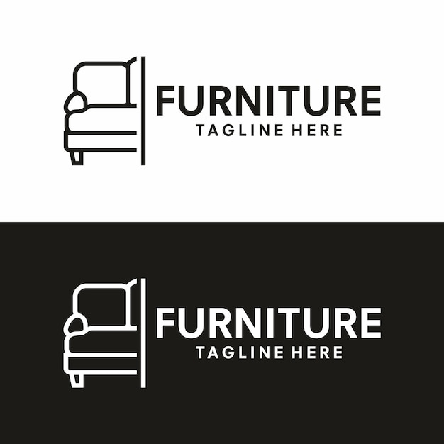 property design templates design furniture isolated white background