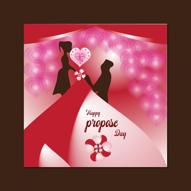 Premium Vector Propose day 2024