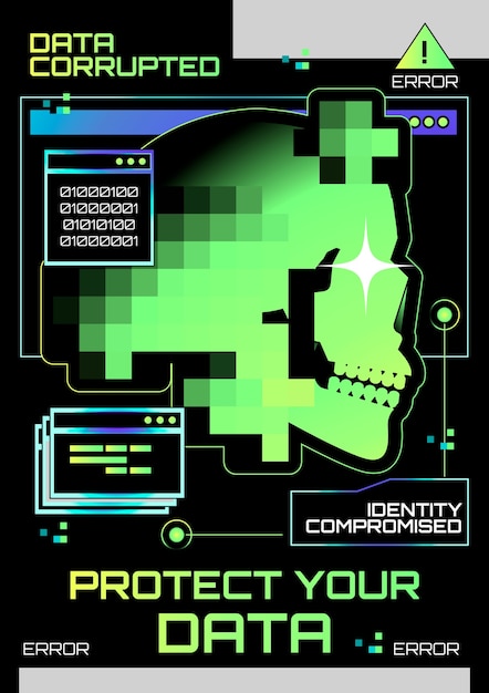 Protect your data: warning of data corruption and identity compromise