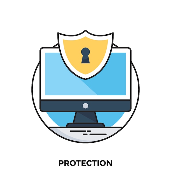 Protection Flat vector Icon