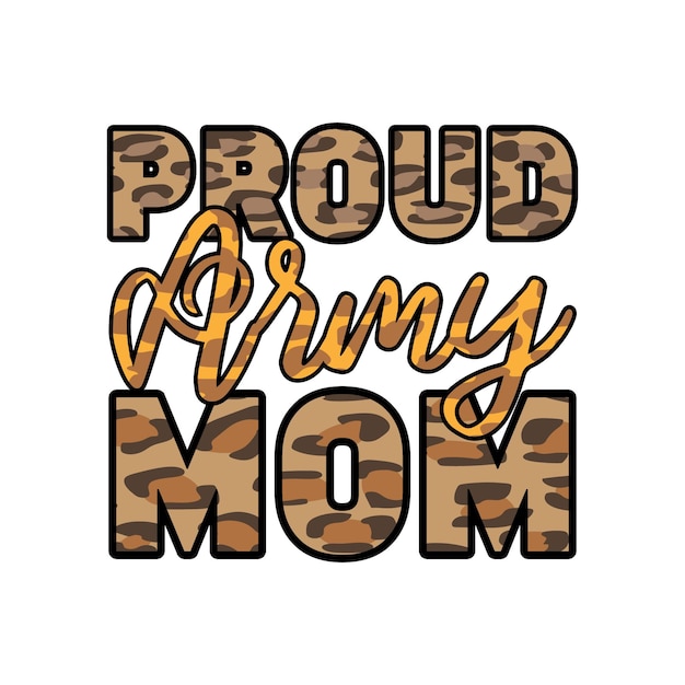 proud army mom