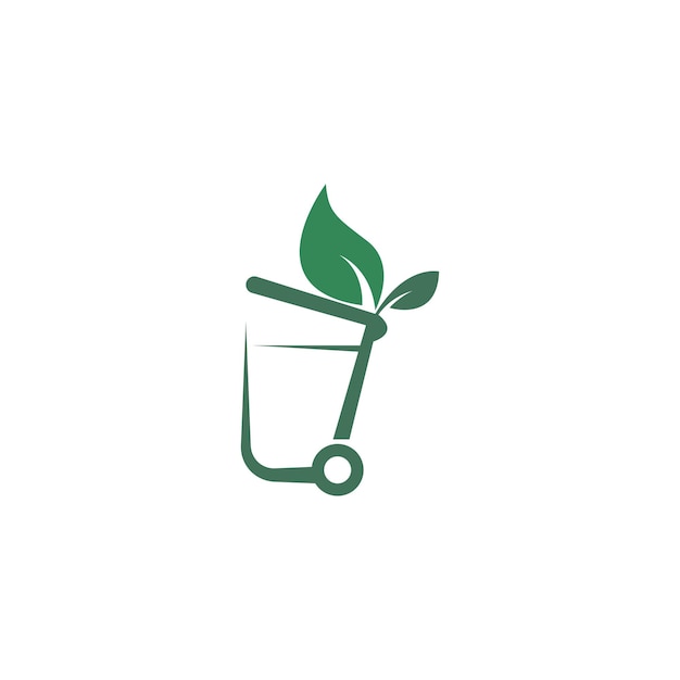Prullenbak icoon logo afbeelding ontwerp