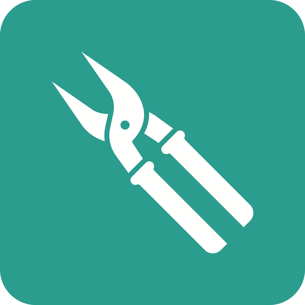 Pruners icon vector image Can be used for Farming