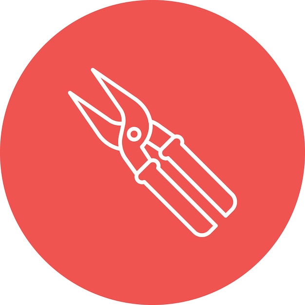 Pruners icon vector image Can be used for Farming
