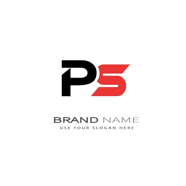 Ps271 letter ps logo ontwerp