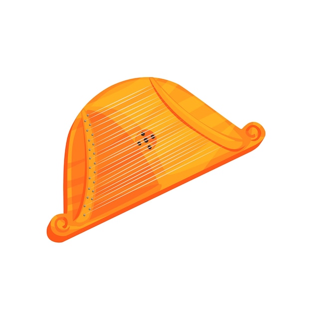 Vector psaltery string musical instrument