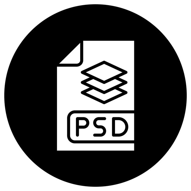Psd-bestand Vector Icon Design Illustratie