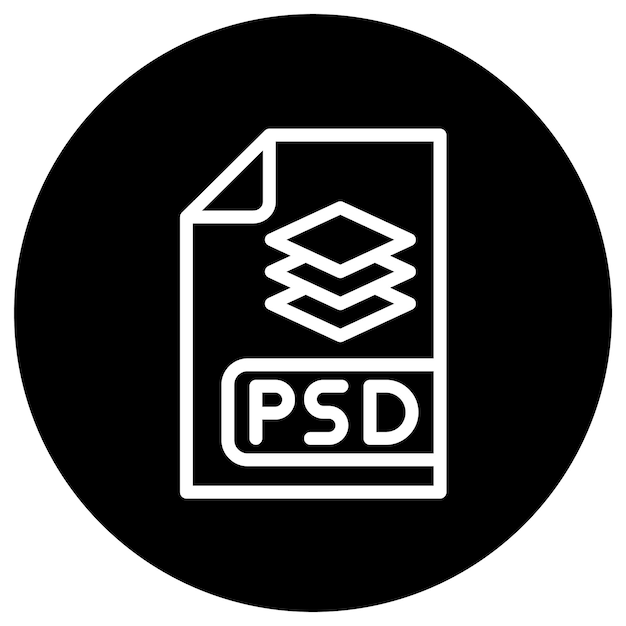 Psd-bestand Vector Icon Design Illustratie