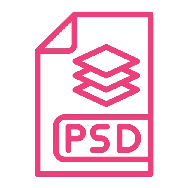 Psd-bestand Vector Icon Design Illustratie