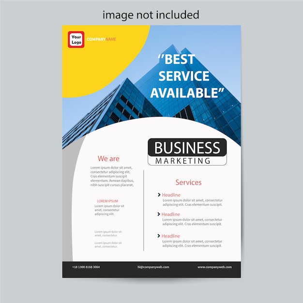 PSD Corporate Business Flyer Template