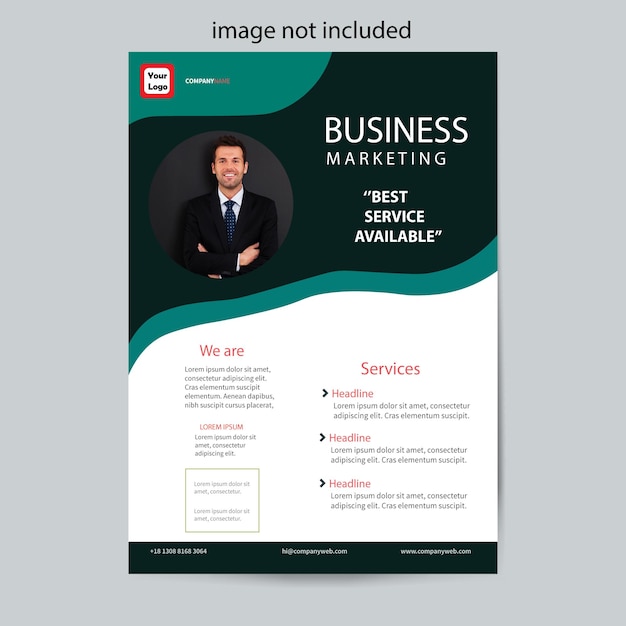 PSD Corporate Business Flyer Template